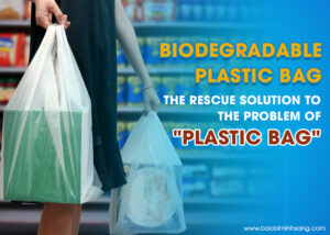 Plastic bags and immeasurable consequences when discharged into the environment