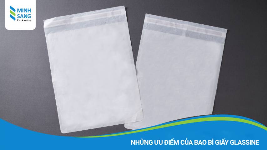 bao-bi-giay-glassine-2 Những ưu điểm nổi bật của bao bì giấy Glassine
