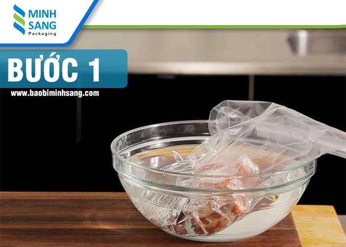 Cách hút chân không túi Zipper
