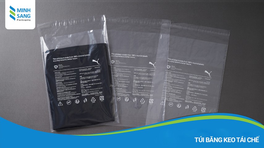 Túi băng keo tái chế
