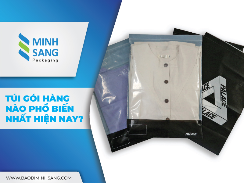 Túi gói hàng HDPE có màu sắc đa dạng, phù hợp với nhiều đối tượng khách hàng