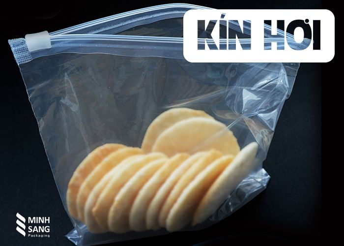 túi zipper có khóa kéo