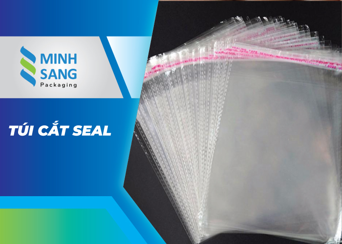 Túi cắt seal dùng đóng gói và bảo vệ rau củ rơi ra ngoài, bị dập hoặc trầy xước