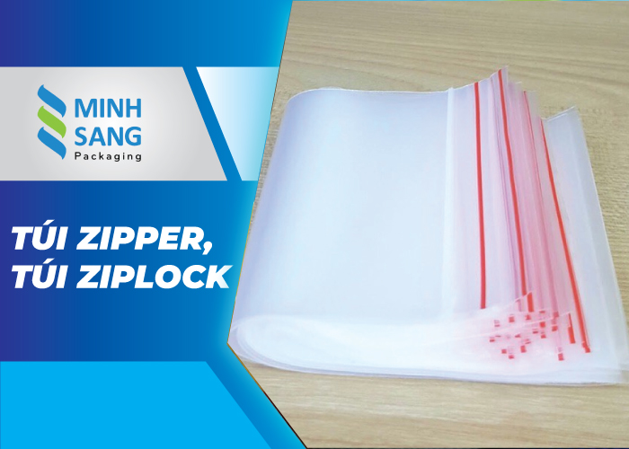 Túi zipper, túi ziplock sử dụng nhiều trong ngành thực phẩm, bảo quản rau củ tươi