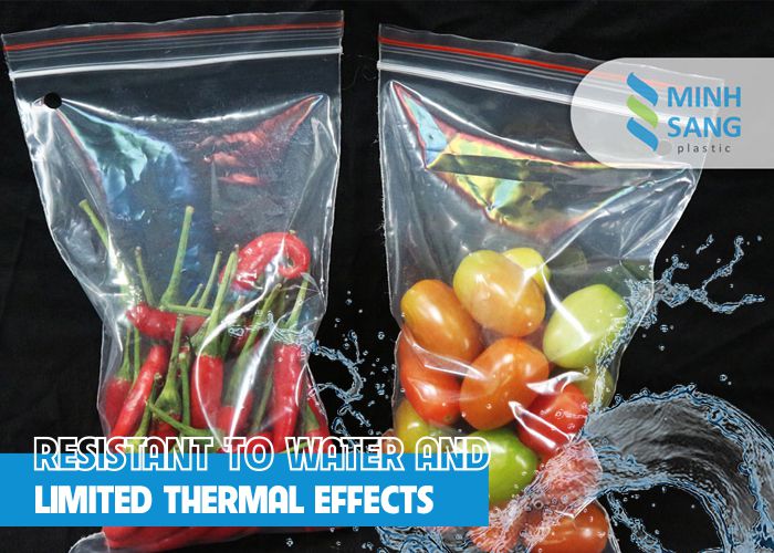 resistant to water and limited thermal effect