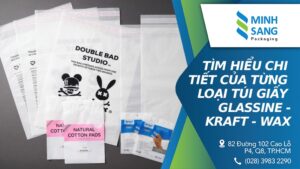 Tìm hiểu về túi giấy túi giấy Glassine với túi giấy kraft và túi giấy wax