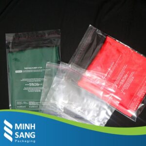 Túi PE Tái Chế Băng Keo – Giải Pháp Bao Bì Xanh, Dán Miệng Tiện Lợi