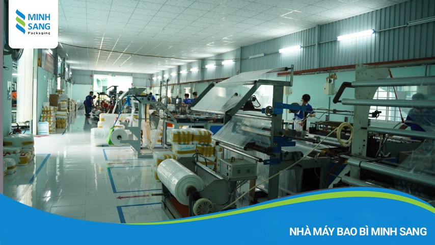 Bao Bì Minh Sang – Nhà máy sản xuất túi OPP băng keo dán miệng theo yêu cầu