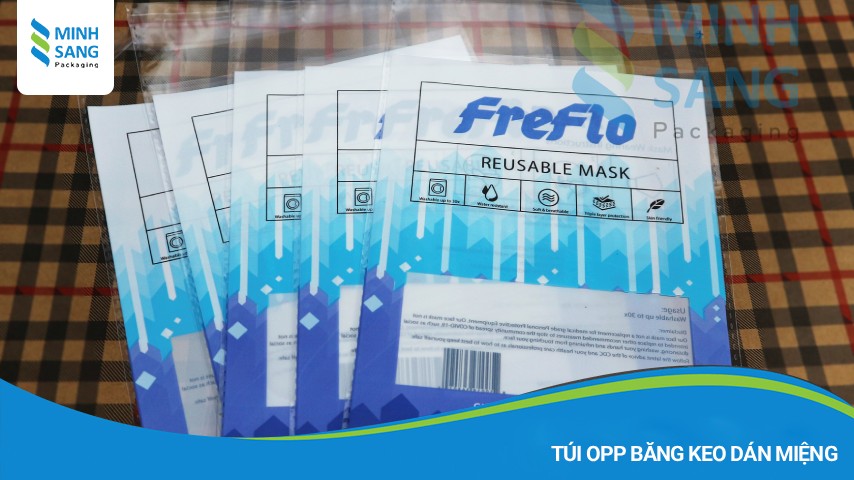Túi OPP băng keo dán miệng được sản xuất từ vật liệu gì?