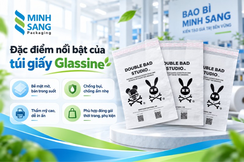 Đặc điểm nổi bật của túi giấy Glassine
