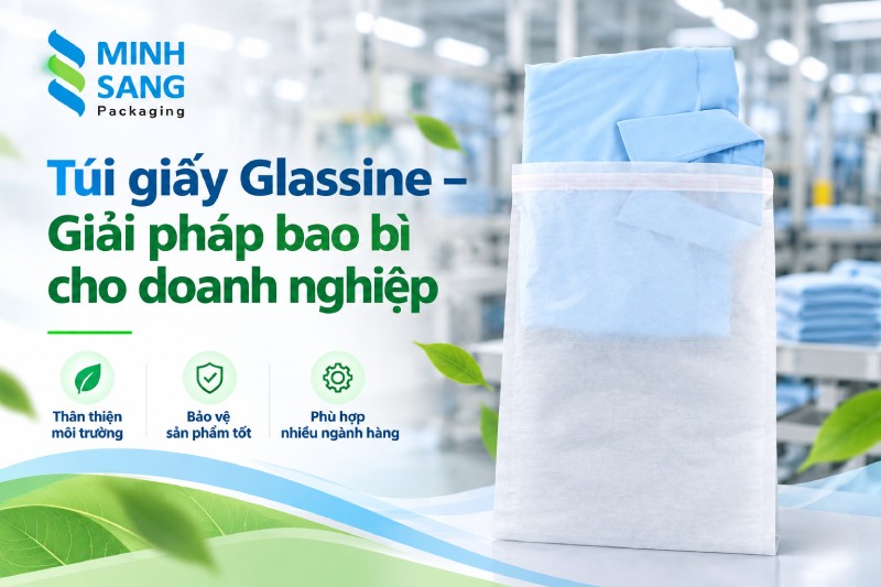 Túi giấy Glassine – Giải pháp bao bì cho doanh nghiệp