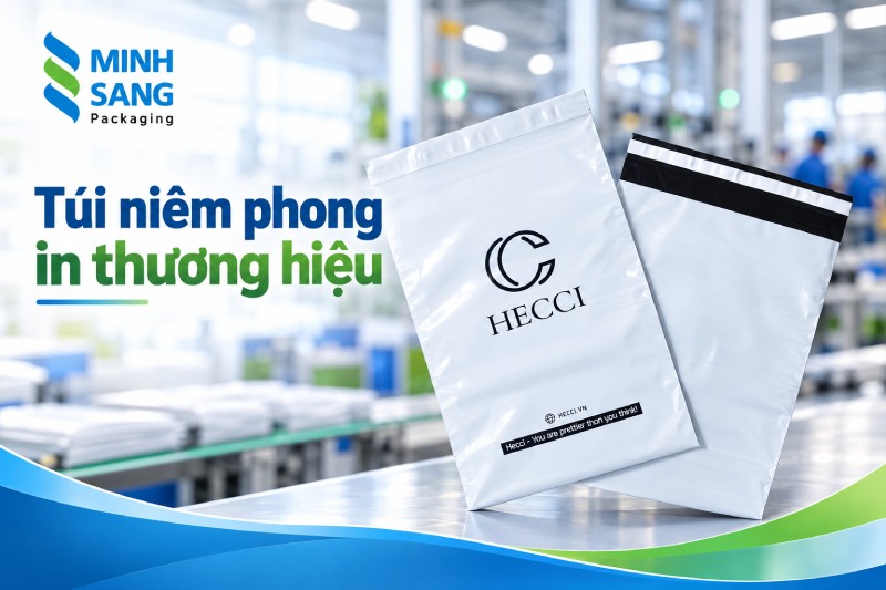 Túi niêm phong in thương hiệu
