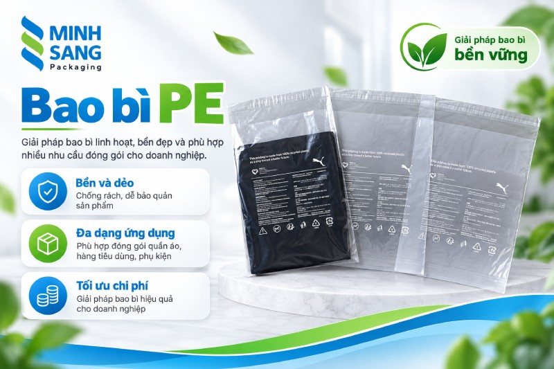 Bao bì PE, PP, OPP