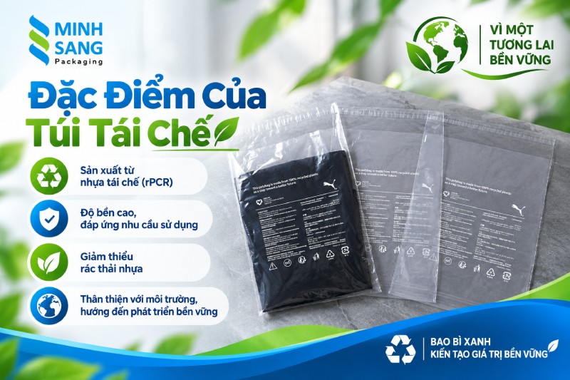 Đặc điểm của túi tái chế